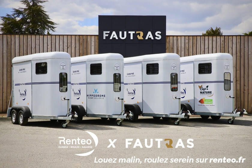 Location de Vans pour chevaux Renteo et Fautras s associent Actualites